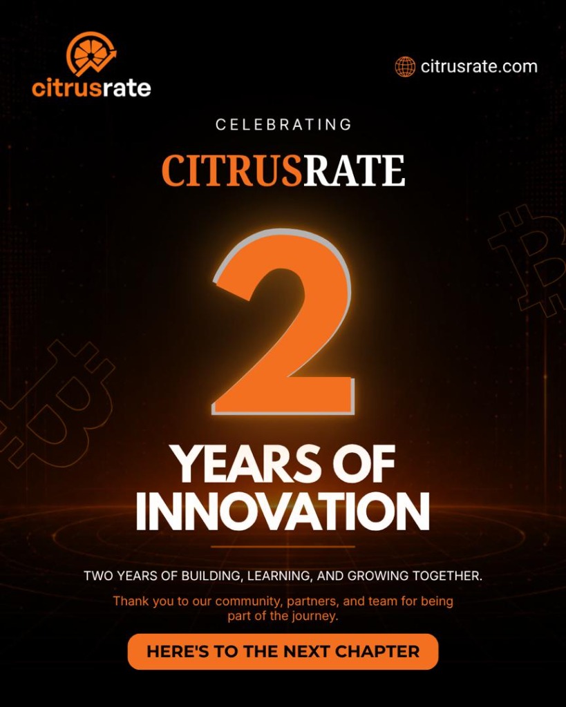 Celebrating Citrusrate 2 Years of Innovation